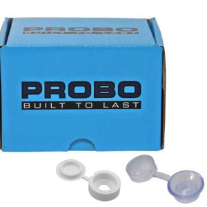 Pak Probo Afdekkappen Schroeven Wit 5mm (100)